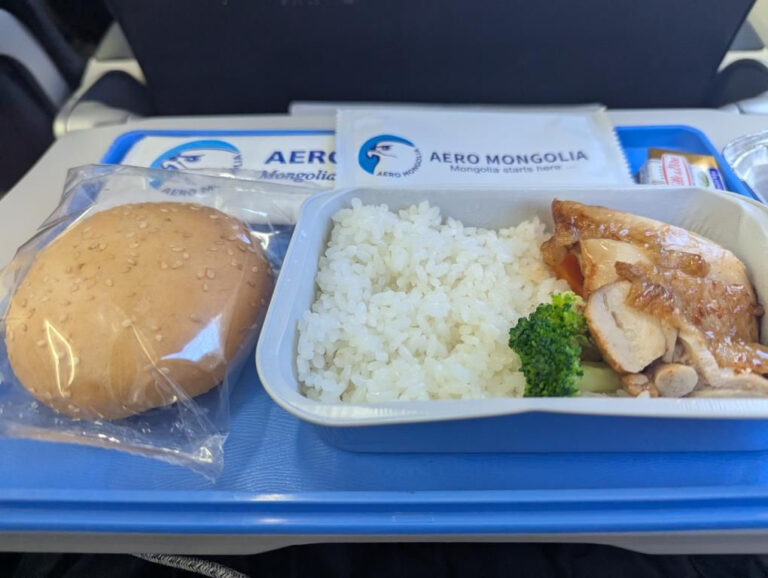 アエロ・モンゴリア搭乗記｜モンゴル旅に便利？機内の様子・食事・感想の口コミ