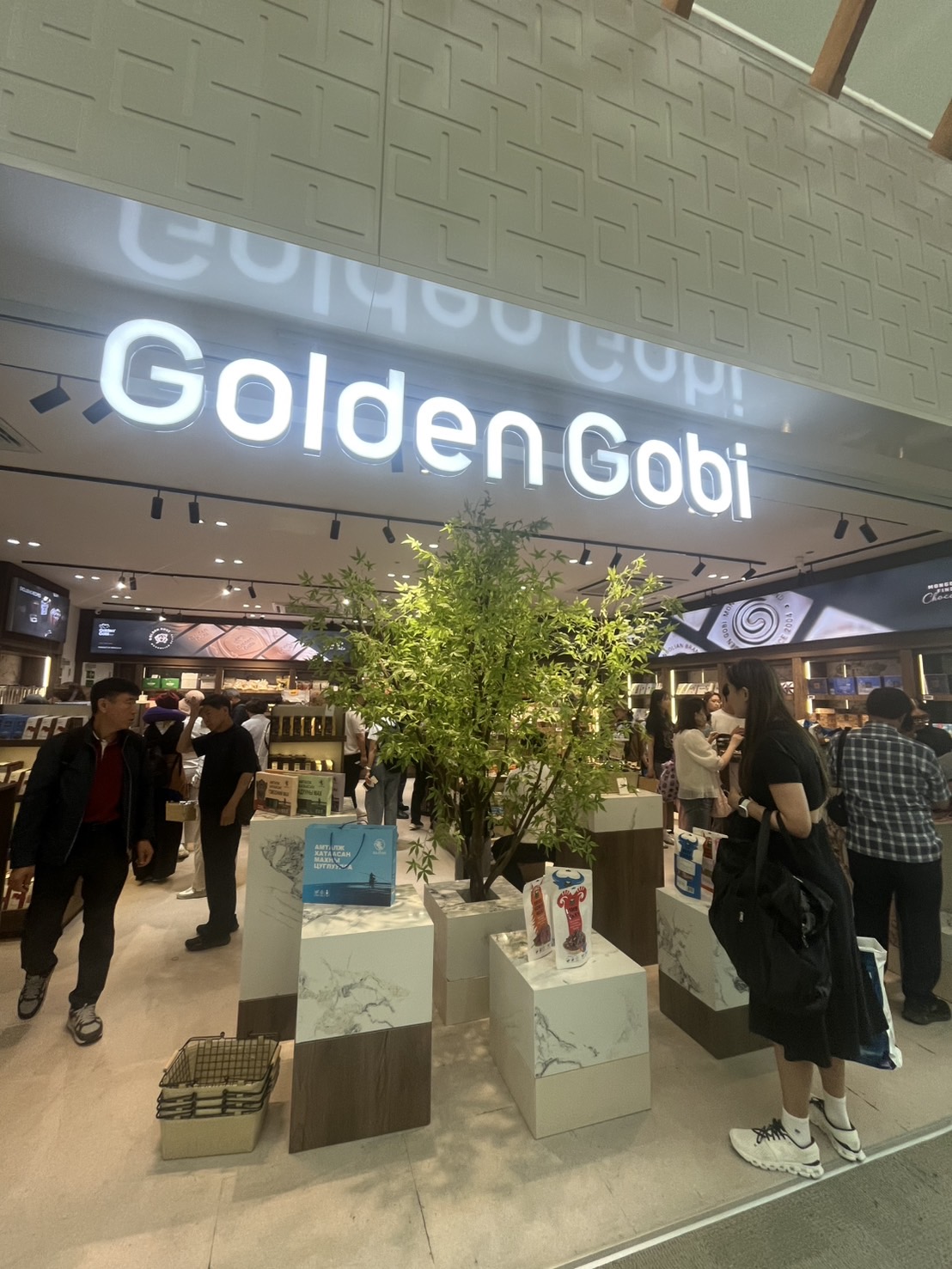 空港にあるGoldenGobi