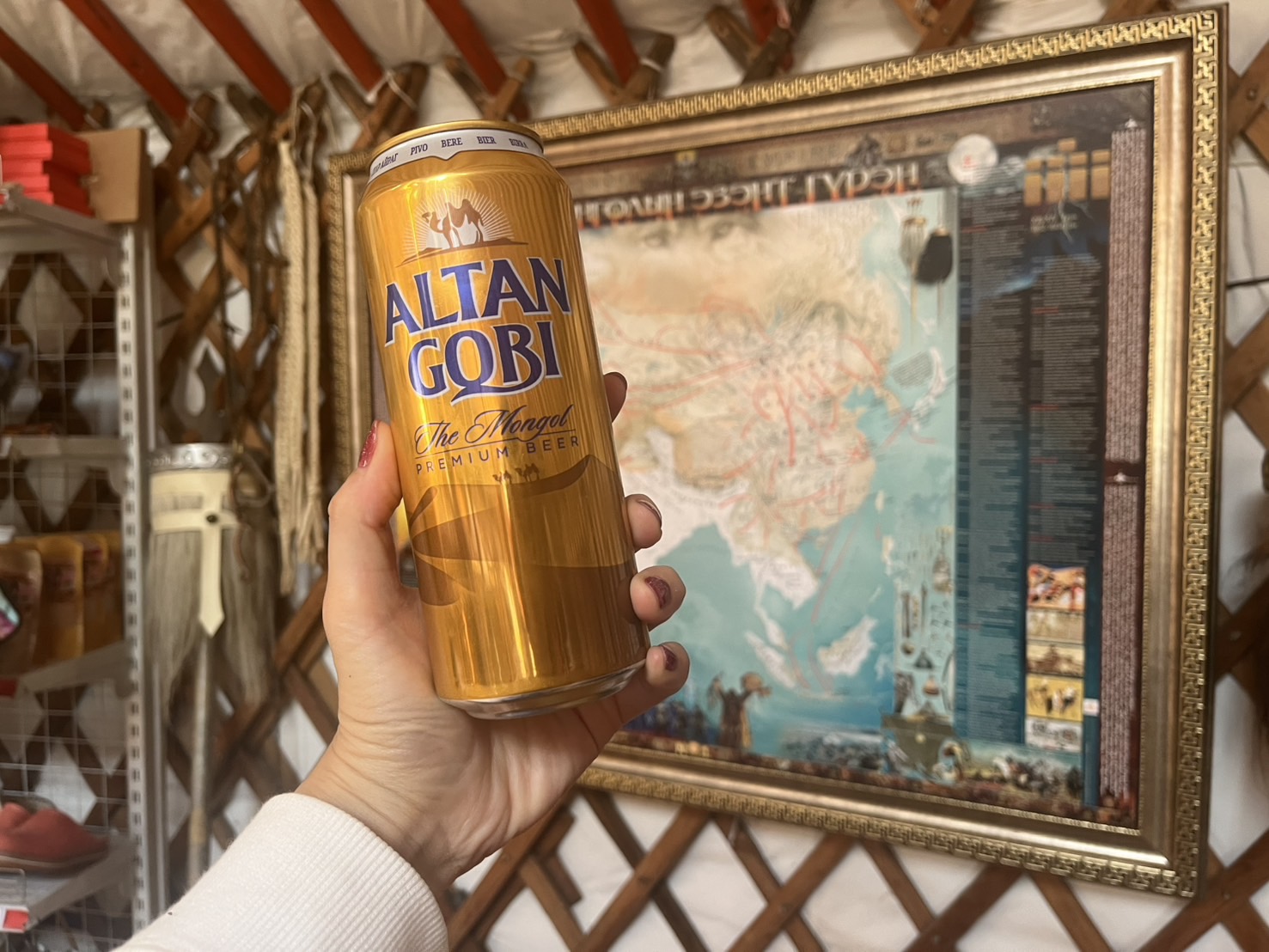 ツーリストゲルで販売しているビール