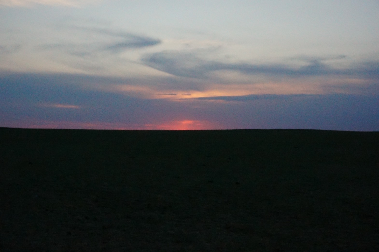 夕日
