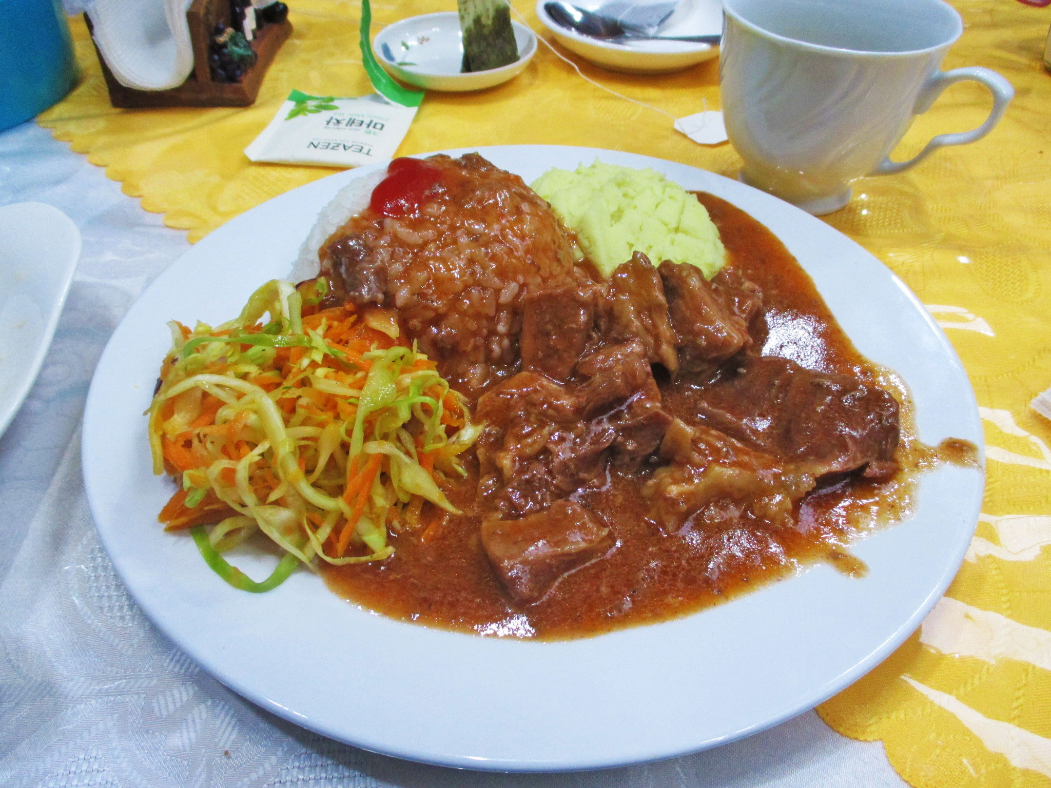 夕食