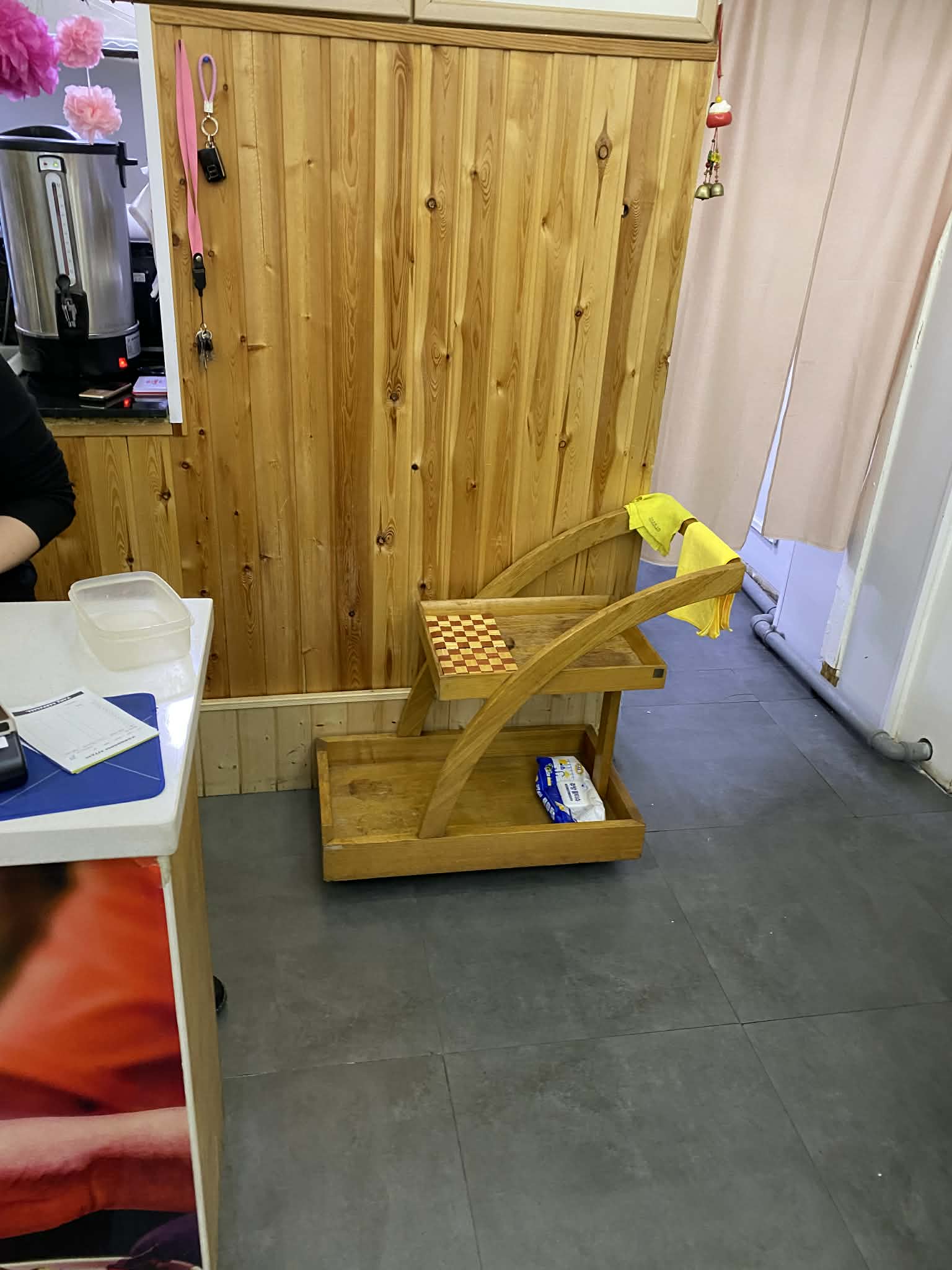 ここに片付ける