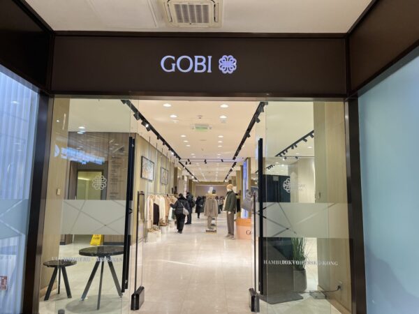 ウランバートルでカシミヤを。GOBI（ゴビ）に行ってきました