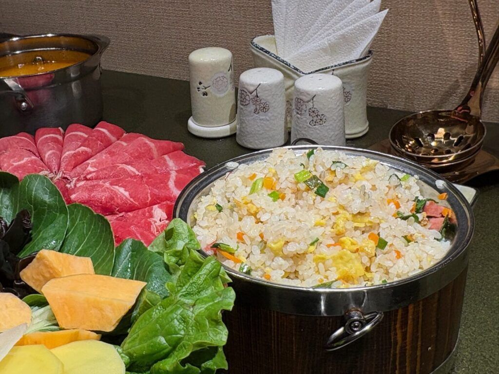 チャーハンはパラパラして美味しいです