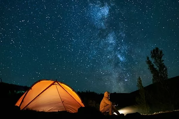 星空テント