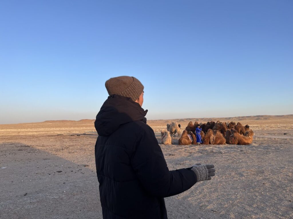 ガイドのトブさん