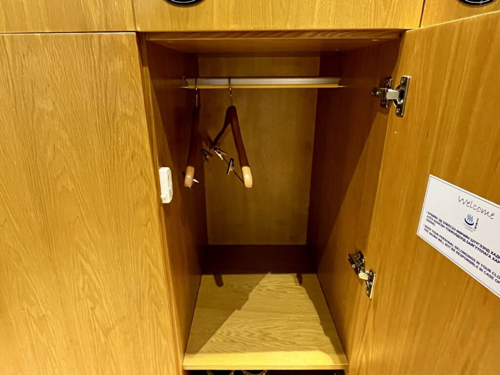 ロッカー内も大きいです