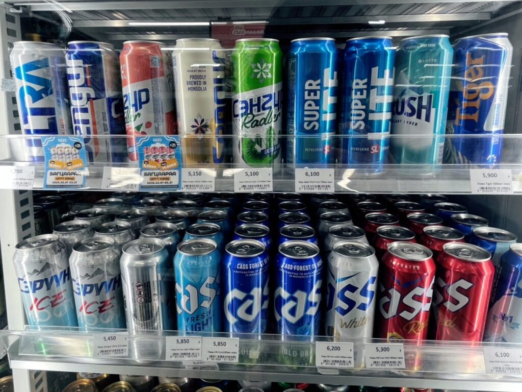 モンゴルビール