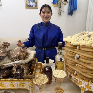 モンゴルの旧正月料理