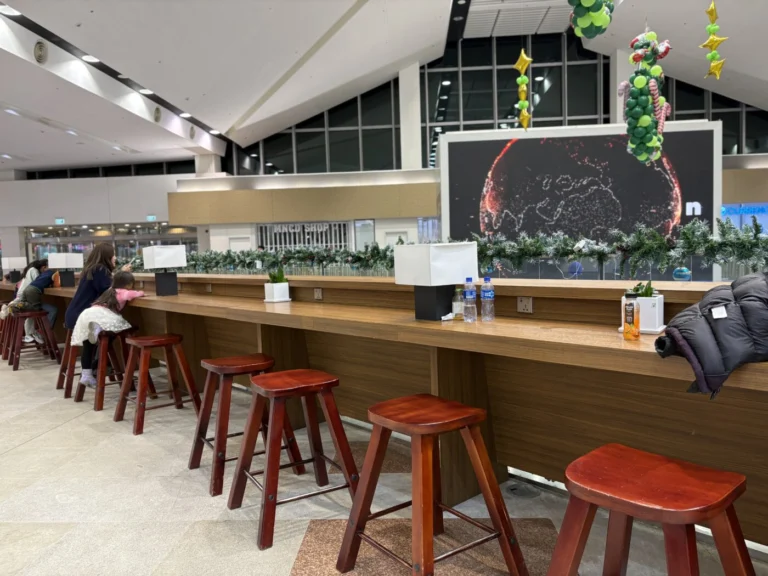 チンギスハーン国際空港の過ごし方【保安検査前エリア編】Wi-Fi・コンセント・飲食店を現地スタッフが解説