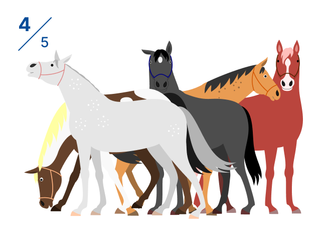 馬のイラスト
