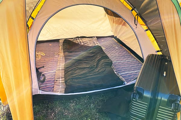 宿泊テント