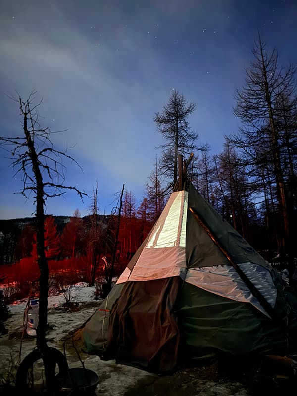 ツァータンテント外観