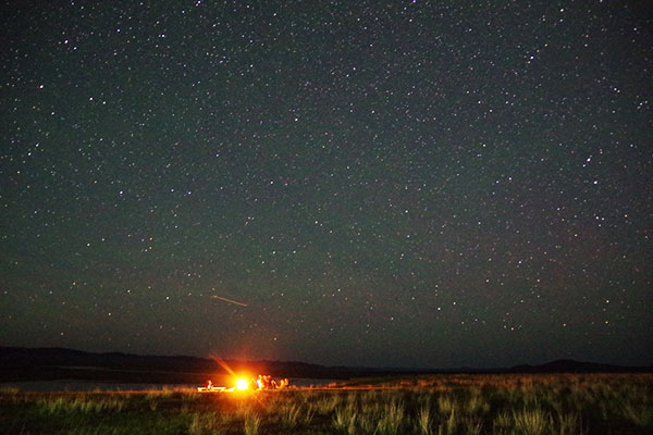 モンゴルの星空