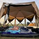 ハラホリンのテント